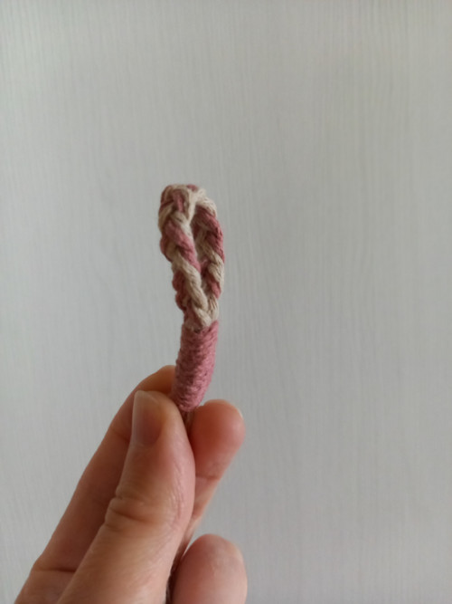 Mini macramé závěs — foto 3