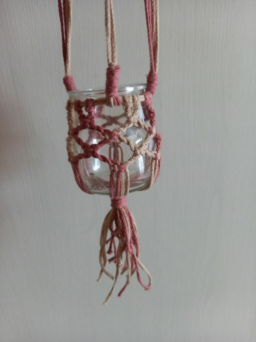 Mini macramé závěs — foto 2
