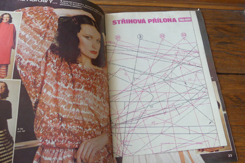 Časopis Žena a móda, číslo 7/1978, střihy! — foto 5