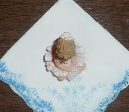 Dekorace, keramická figurka, BALETKA — foto 4