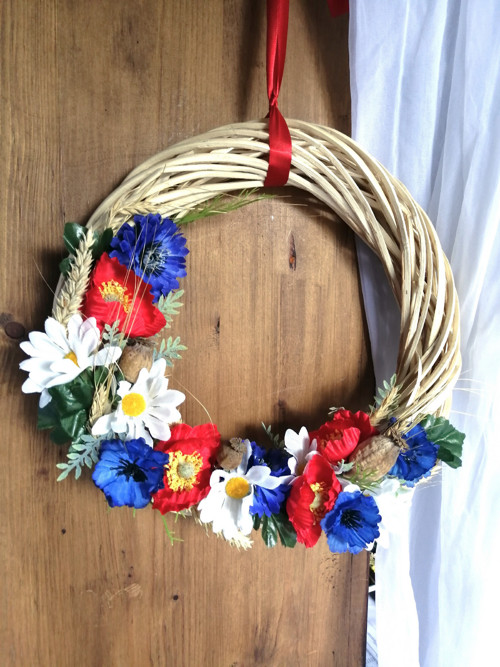 Věnec proutěný folklorní — foto 2