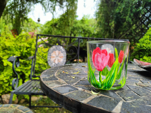 Tulipánová sklenice — foto 2