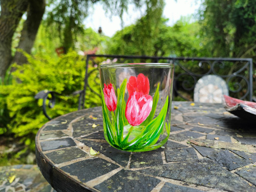 Tulipánová sklenice — foto 3