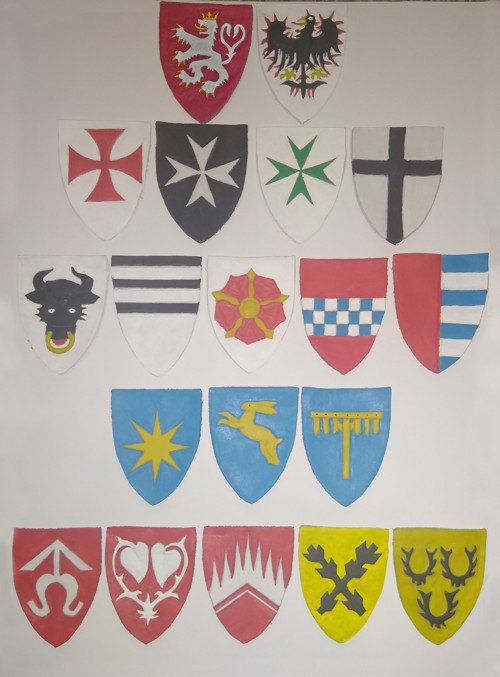 Kožený štítek Johanité - barvený — foto 3