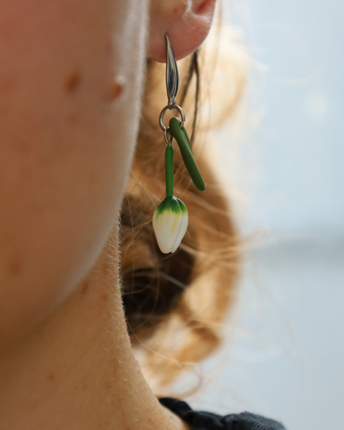 Náušnice - tulipány — foto 6