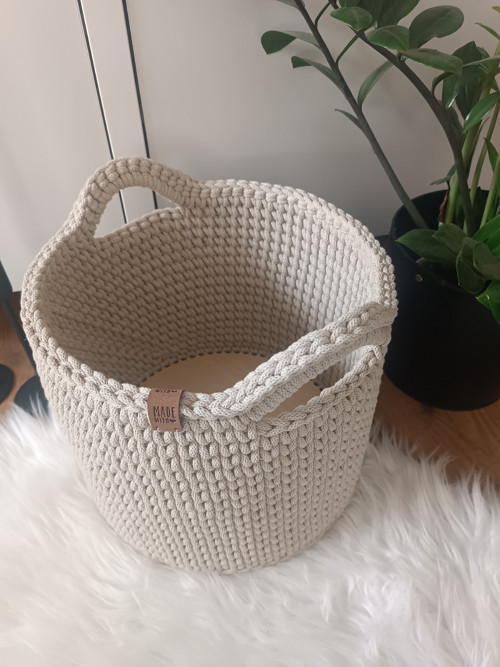 Háčkovaný košík — foto 2