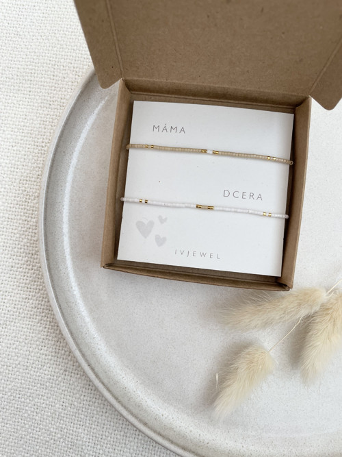Set Miyuki náramků Máma•Dcera — foto 2