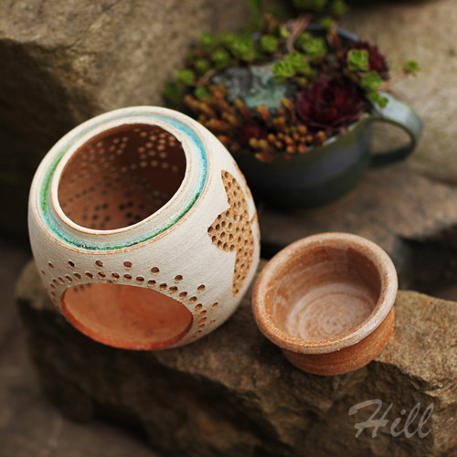 Šamotová aromalampa — foto 2