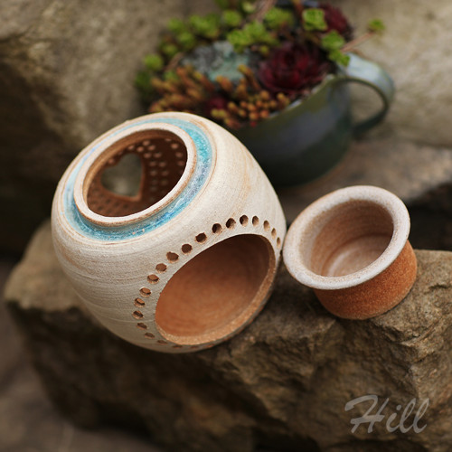 Šamotová aromalampa — foto 3