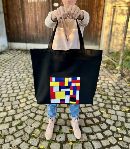 Taška L - geometrická — foto 2