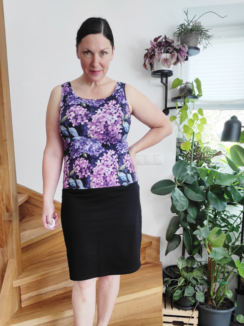 Šaty Adel - šeříky - S, M, L, XL — foto 3