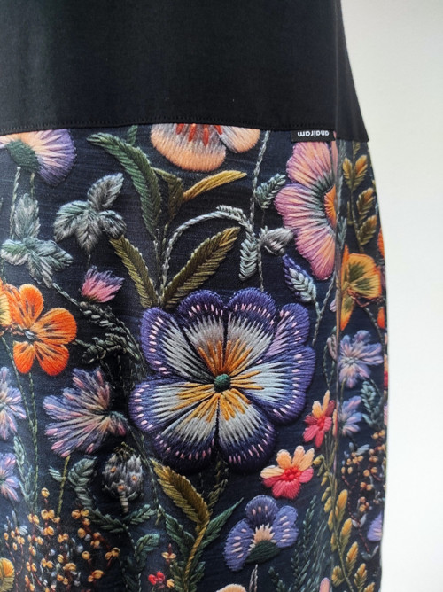 Šaty Fleur - stmívání - S, M, L, XL — foto 4