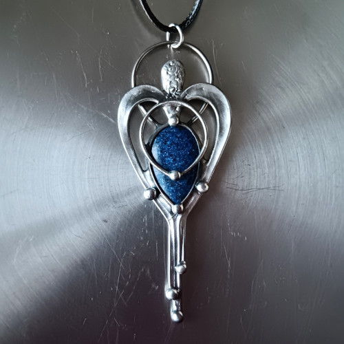 Darel - andělský náhrdelník (lapis lazuli)) — foto 2