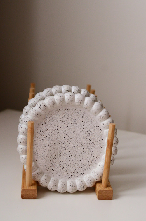 Jesmonite betonový tácek "Bubbles" — foto 2