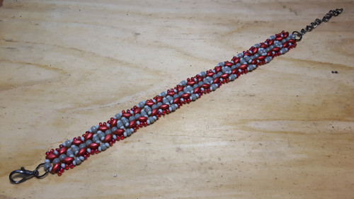 Náramek Denisa 3 - červený — foto 2