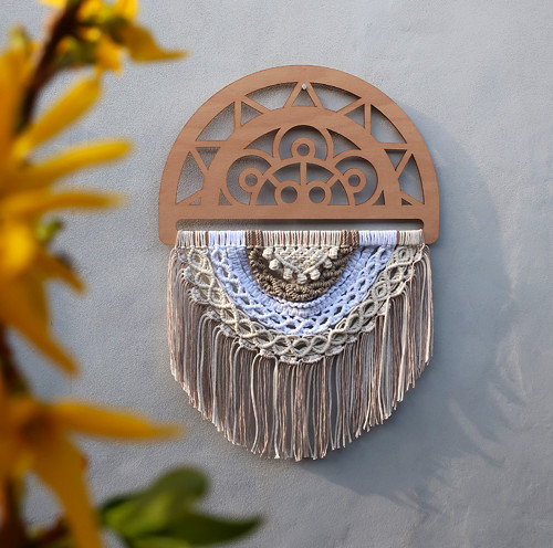 Macramé mandala — foto 6