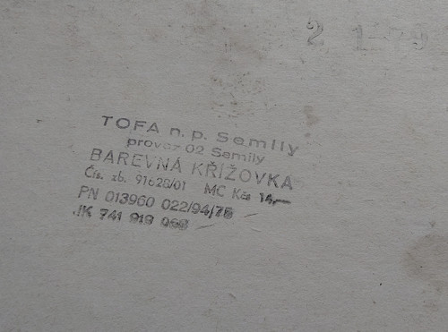 Retro hra Barevná křížovka — foto 3