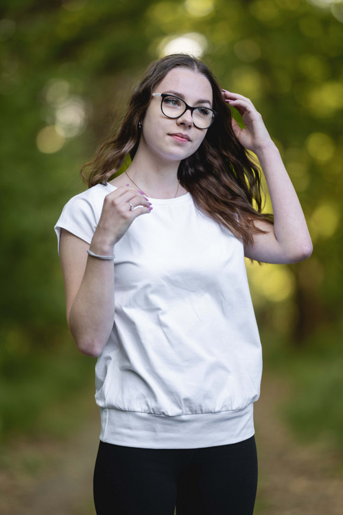 Tričko Hana Bílá KR — foto 6