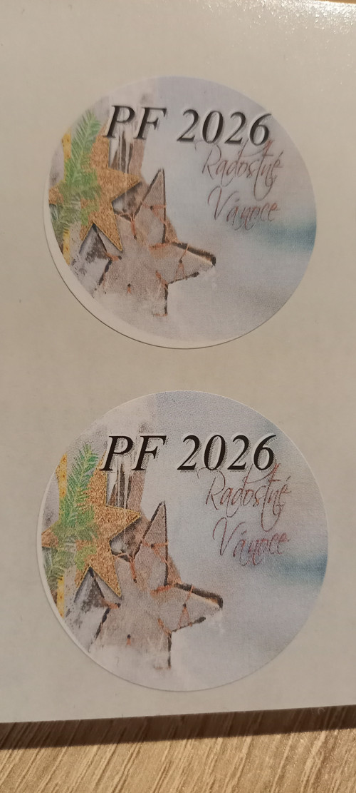 Samolepky PF 2026 — foto 2