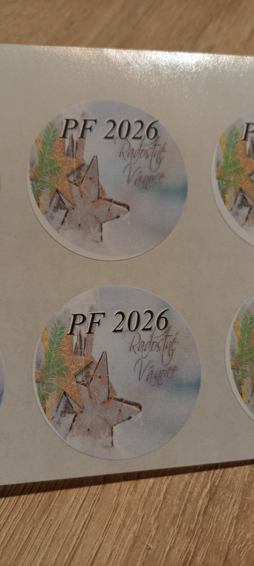 Samolepky PF 2026 — foto 3