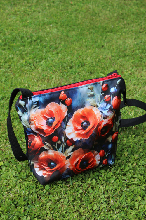 Crossbody Letní vlčí máky — foto 2