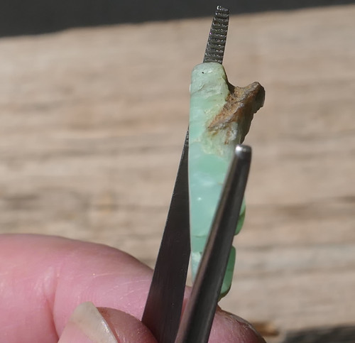 Chryzopras (21 mm) V1058 — foto 2