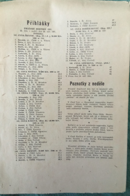Dostihový program — foto 2