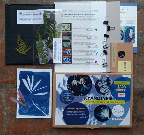 DIY kit CYANOTYPE "START" - sada v angličtině — foto 3