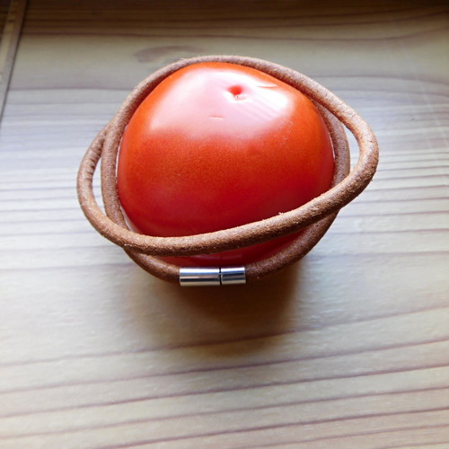 Náhrdelník - kůže, zapínání — foto 5