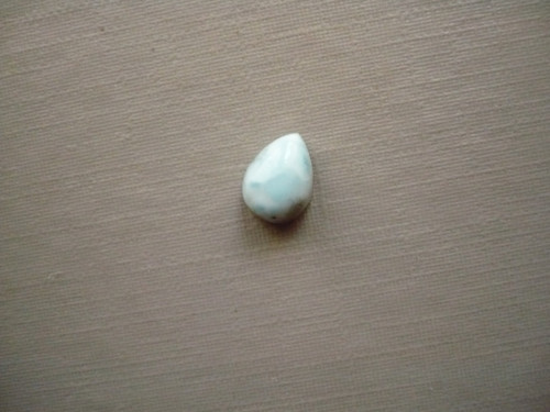 Kabošon - larimar 8 mm, č.42Cf — foto 2