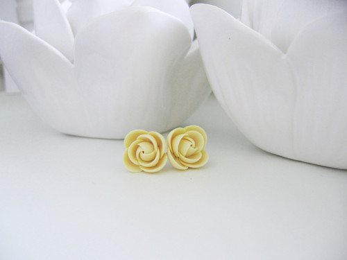 Butter Yellow, náušnice — foto 2
