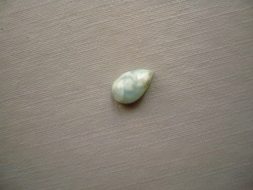 Kabošon - larimar 8 mm, č.54Cf — foto 2