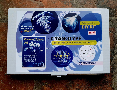 DIY kit CYANOTYPE "MINI" - sada v angličtině — foto 3