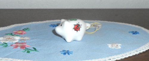 Porcelánové PRASÁTKO pro štěstí — foto 6