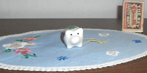 Porcelánové PRASÁTKO pro štěstí — foto 5