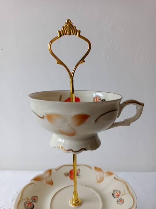 Porcelánová etažérka — foto 5