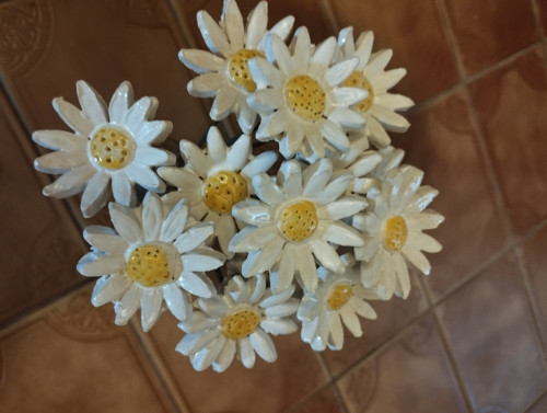 Keramické kopretiny — foto 2