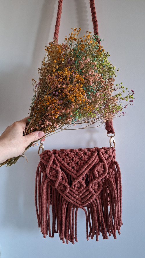 Boho kabelka Copper — foto 3
