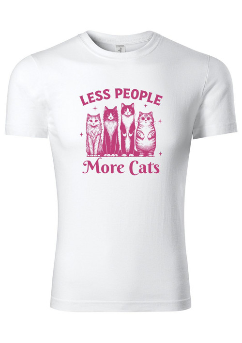 Dětské tričko "Less people, more cats" — foto 2