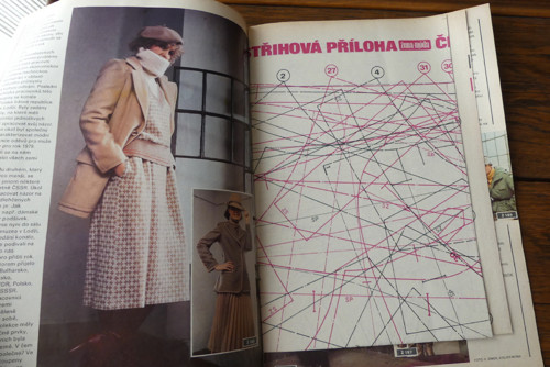 Časopis Žena a móda, číslo 4/1978, střihy! — foto 2
