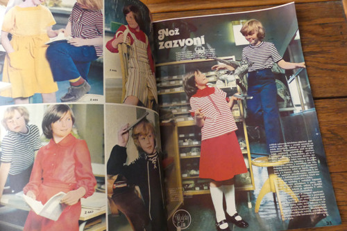 Časopis Žena a móda, číslo 9/1978, střihy! — foto 4