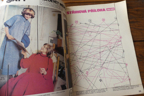 Časopis Žena a móda, číslo 9/1978, střihy! — foto 2