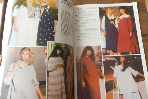 Časopis Žena a móda, číslo 11/1982, střihy! — foto 4