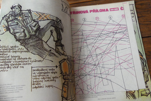 Časopis Žena a móda, číslo 2/1983, střihy! — foto 2