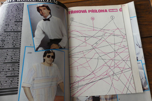 Časopis Žena a móda, číslo 6/1983, střihy! — foto 2