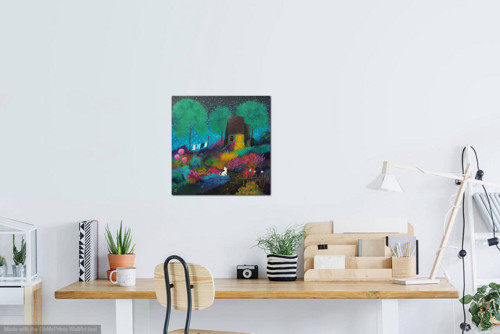 Zasutá zahrada - 30x30cm — foto 5