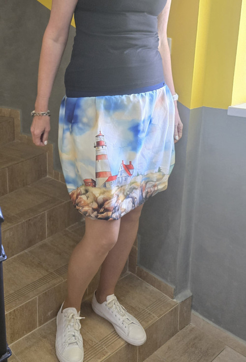 MAJÁK - balónová sukýnka - NA OBJEDNÁNÍ — foto 3