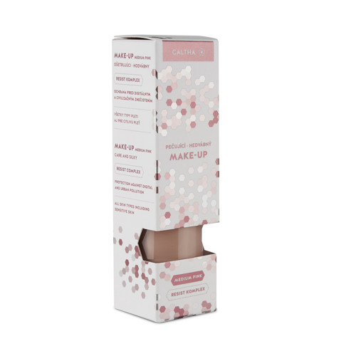Pečující hedvábný make-up (medium pink) — foto 3