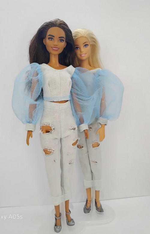 Barbie kalhoty jean — foto 4