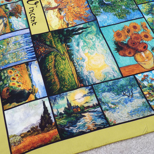 Šátek - styl Vincent van Gogh — foto 5
